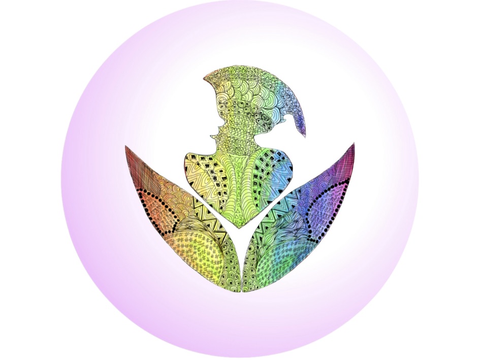 Logo mit weißem Rahmen